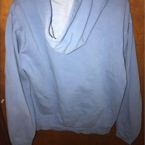 blue athletic hoodie - Picture 2 of 3